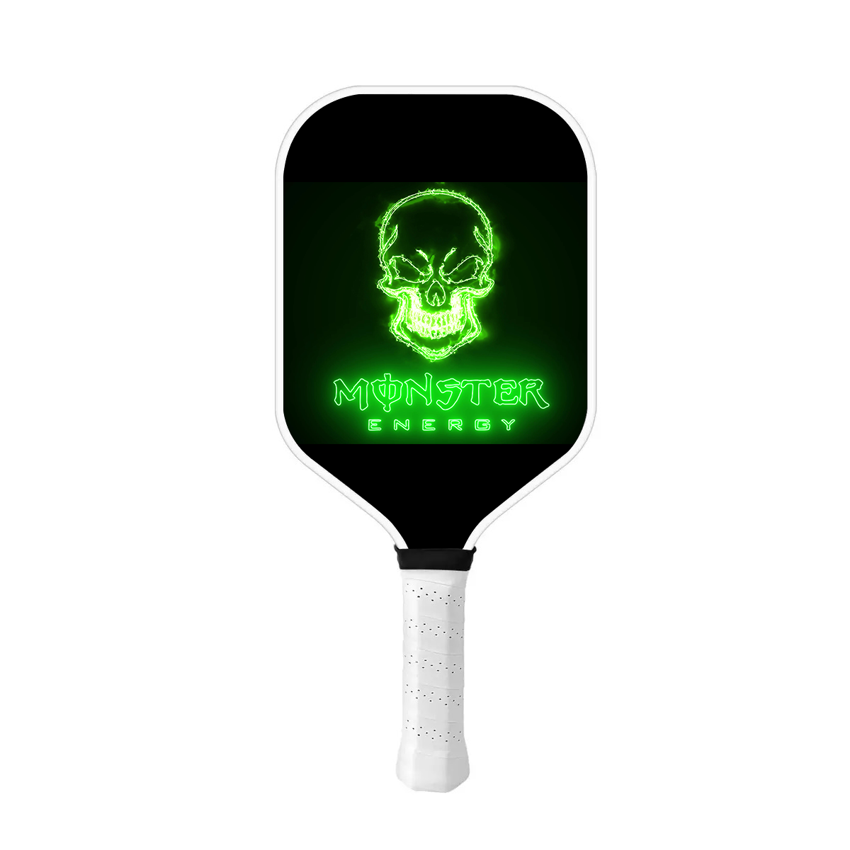 Monster E-Energy Design Fiberglass Graphite Surface Pickleball Paddle USAPA Approved