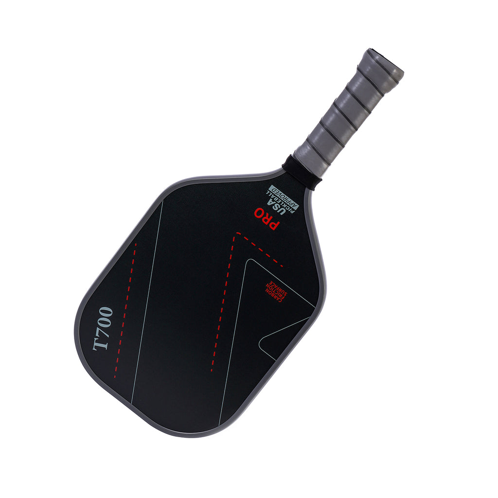 Professional T700 Carbon Fiber Pickleball Paddle Simple Lines USAPA Approved