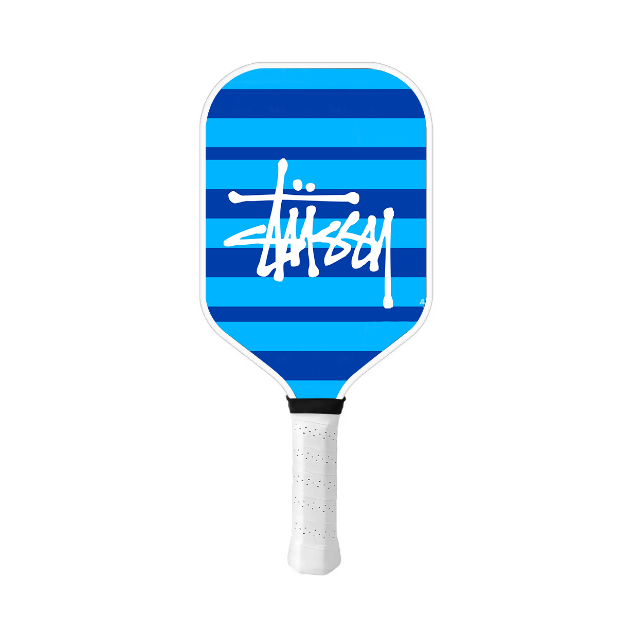 Design Blue Stripe S-Stussy Pickleball Paddle Fiberglass Graphite Surface USAPA Approved