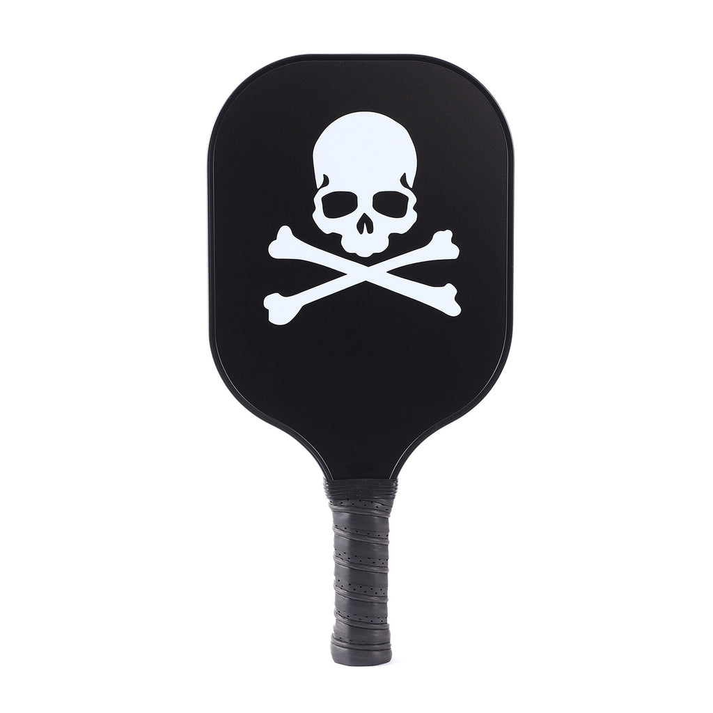 Cool Skull Design TOP Pickleball Paddle Premium Fiberglass Graphite Surface Pro Spin Paddle USAPA Approved