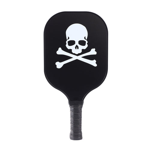 Cool Skull Design TOP Pickleball Paddle Premium Fiberglass Graphite Surface Pro Spin Paddle USAPA Approved