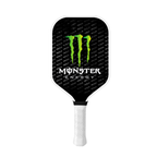 Monster E-Energy Design Fiberglass Graphite Surface Pickleball Paddle USAPA Approved