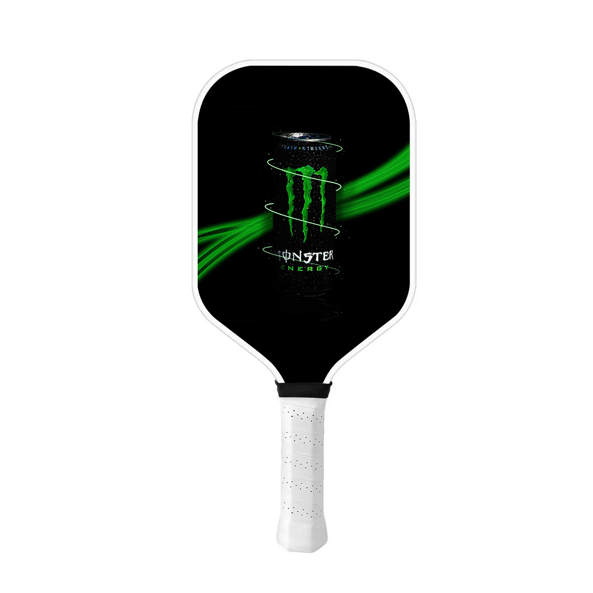 Monster E-Energy Design Fiberglass Graphite Surface Pickleball Paddle USAPA Approved