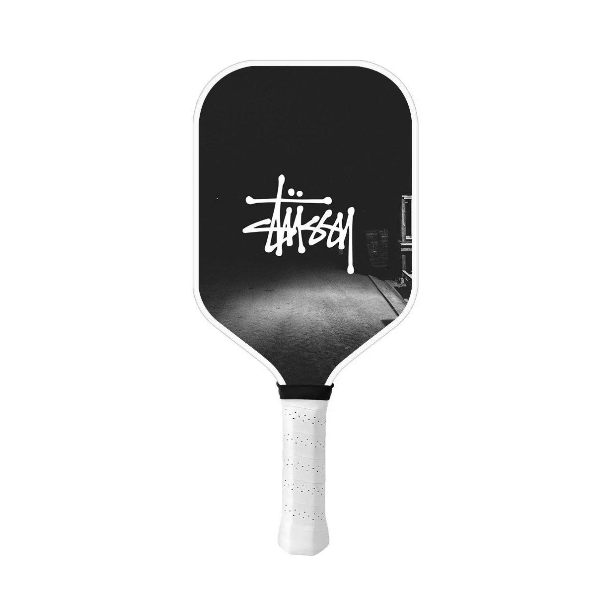 Design Blue Stripe S-Stussy Pickleball Paddle Fiberglass Graphite Surface USAPA Approved