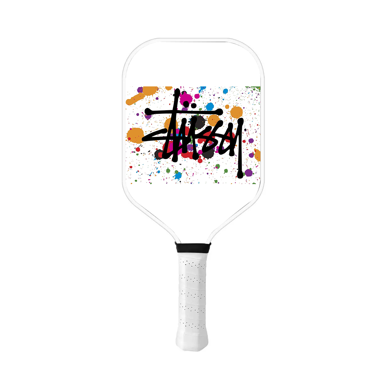Design Blue Stripe S-Stussy Pickleball Paddle Fiberglass Graphite Surface USAPA Approved