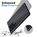 Real Forged Carbon Fiber Phone Case For Samsung Magsafe Wireless Cover