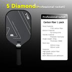 PIKPATA Pink Pickleball Paddle Premium Fiberglass Graphite Surface USAPA Approved