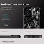 100% Real Carbon Fiber Armor Cover For iPhone Case Metal Frame Wireless Charge Forged Fiber Cover