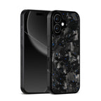 iPhone 17 Case Luxury Forged Textured Carbon Fiber MagneticMagSafe & Wireless Charging Protection Cover