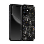 iPhone 17 Case Luxury Forged Textured Carbon Fiber MagneticMagSafe & Wireless Charging Protection Cover