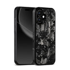 iPhone 17 Case Luxury Forged Textured Carbon Fiber MagneticMagSafe & Wireless Charging Protection Cover