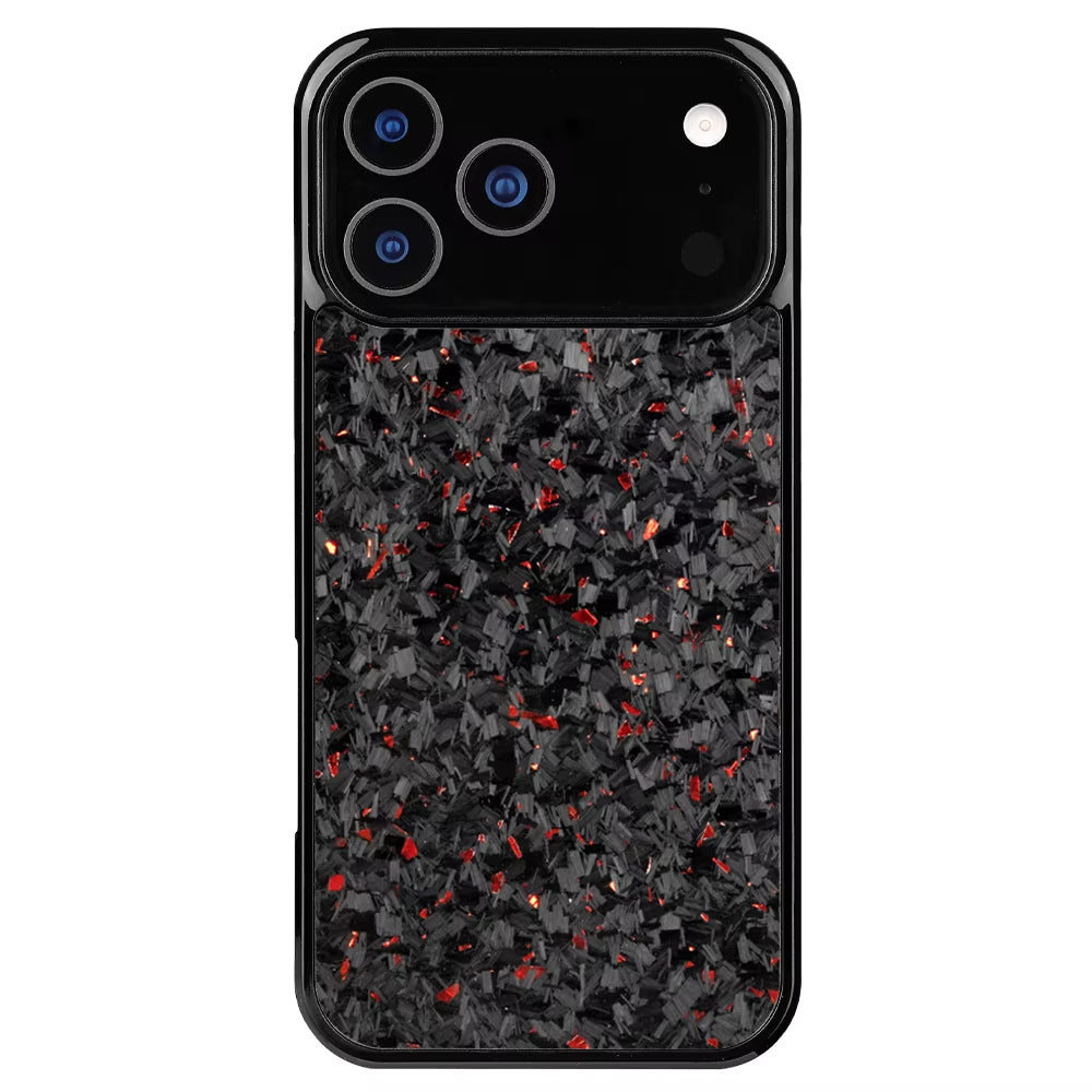 Premium Forged Carbon Fiber iPhone 17 Case | Magnetic, MagSafe & Wireless Charging