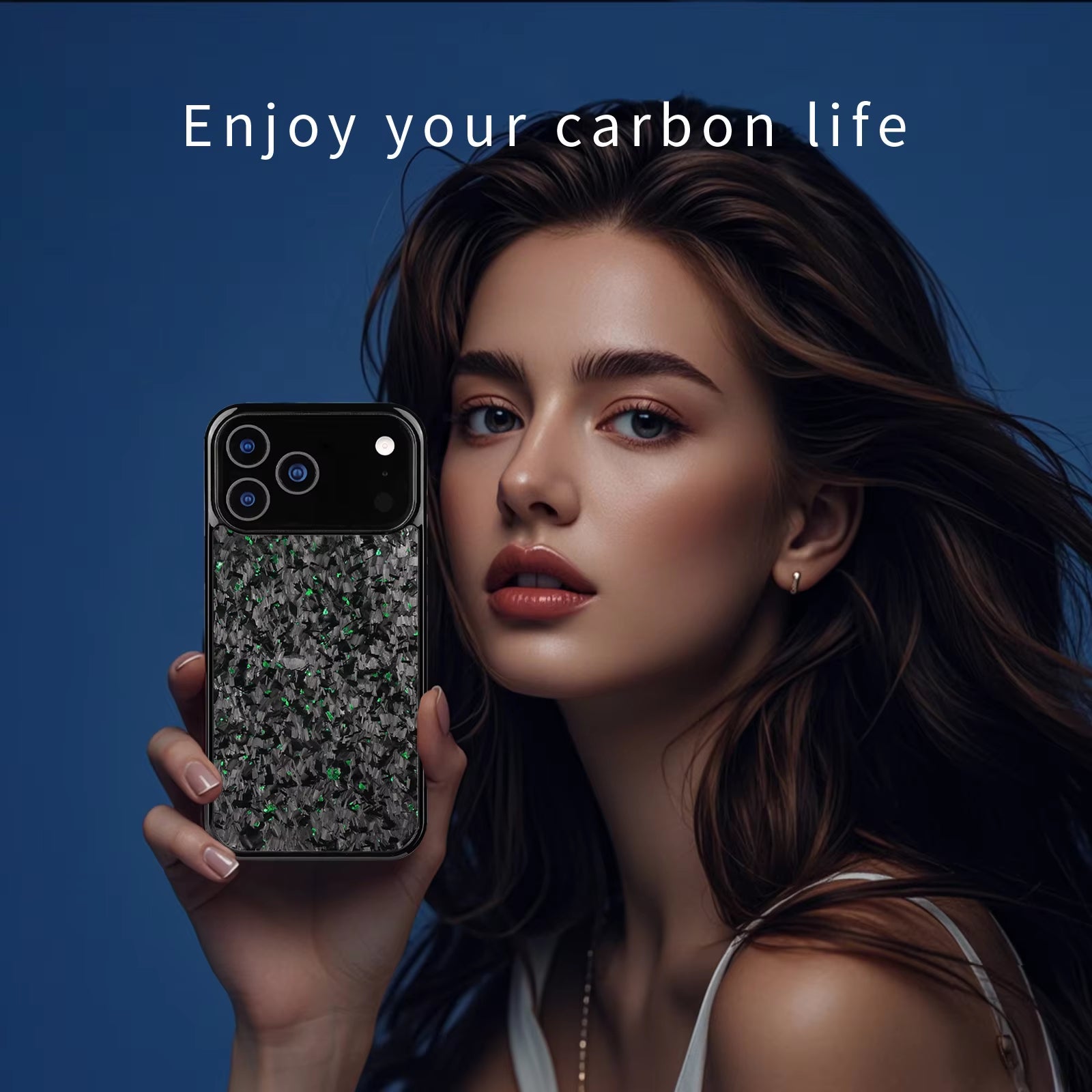 Premium Forged Carbon Fiber iPhone 17 Case | Magnetic, MagSafe & Wireless Charging