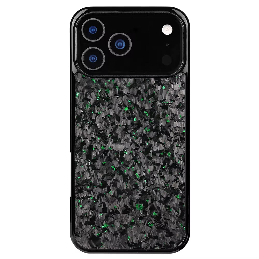 Premium Forged Carbon Fiber iPhone 17 Case | Magnetic, MagSafe & Wireless Charging